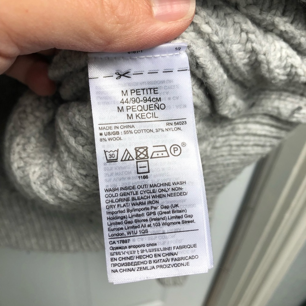 Banana Republic pointelle chunky knit sweater - Picture 7 of 7